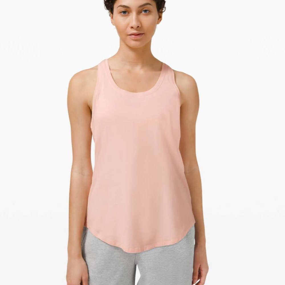 Lululemon Love Tank *Pleated Pink Mist 6